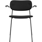 Co Upholstered Armchair - Black / Black Oak / Sierra Black Leather