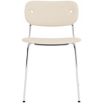 Co Upholstered Dining Chair - Chrome / Logan Jasmine