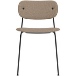Co Upholstered Dining Chair - Black / Logan Beige