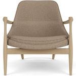 Elizabeth Lounge Chair - Natural Oak / Logan Flint
