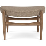 Elizabeth Ottoman - Walnut / Logan Flint