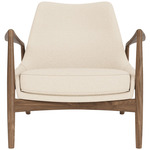The Seal Lounge Chair - Walnut / Logan Jasmine