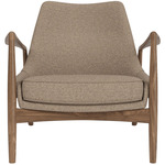The Seal Lounge Chair - Walnut / Flint Logan
