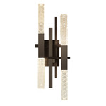 Mikado Wall Sconce - Bronze / Crystal