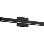 Aro Color-Select Bathroom Vanity Light - Midnight Black