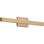 Aro Color-Select Bathroom Vanity Light - Satin Brass