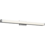Cavitt Color-Select Bathroom Vanity Light - Chrome / White