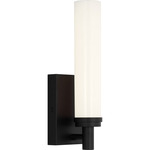 Coles Color-Select Wall Sconce - Midnight Black / White Acrylic