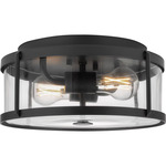 Lumra Ceiling Light - Midnight Black / Clear