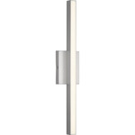 Marque Color-Select Bathroom Vanity Light - Brushed Nickel / White