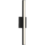 Marque Color-Select Bathroom Vanity Light - Midnight Black / White