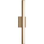 Marque Color-Select Bathroom Vanity Light - Satin Brass / White