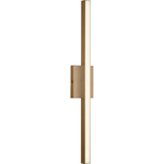 Marque Color-Select Bathroom Vanity Light - Satin Brass / White