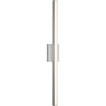 Marque Color-Select Bathroom Vanity Light - Brushed Nickel / White