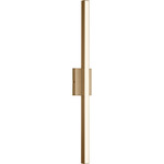 Marque Color-Select Bathroom Vanity Light - Satin Brass / White