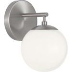 Nube Wall Sconce - Brushed Nickel / Milk