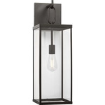 Rox Outdoor Wall Light - Antique Bronze / Clear