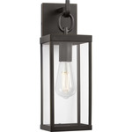 Rox Outdoor Wall Light - Antique Bronze / Clear
