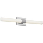 Sarco Color-Select Bathroom Vanity Light - Chrome / White Acrylic