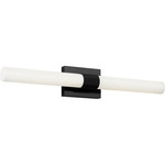 Sarco Color-Select Bathroom Vanity Light - Midnight Black / White Acrylic