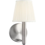 Vilera Wall Sconce - Brushed Nickel / Mushroom