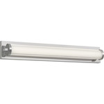 Weston Color-Select Bathroom Vanity Light - Chrome / Transparent