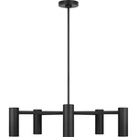 Zentro Chandelier - Midnight Black / Black