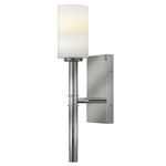 Margeaux Wall Sconce - Discontinued Model - Polished Nickel / Etched Opal