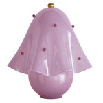 Fazzo Table Lamp - Brass / Lilac with Lilac Embelleshments