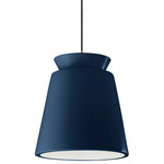 Radiance Trapezoid Tall Pendant - Dark Bronze / Midnight Sky