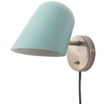 Culver Plug-In Wall Sconce - Pool Blue