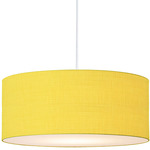 Stretch Pendant - Satin Nickel / Mustard