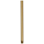Universal .75 Inch Fan Downrod - Brushed Brass