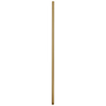 Universal .75 Inch Fan Downrod - Brushed Brass