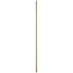Universal .75 Inch Fan Downrod - Brushed Brass