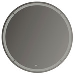 Lingo Round Color-Select Mirror - Clear / Mirror