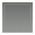 Lingo Square Color-Select Mirror - Clear / Mirror