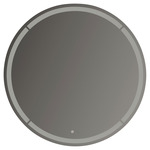 Lingo Round Color-Select Mirror - Clear / Mirror
