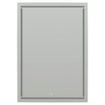 Lingo Rectangular Color-Select Mirror - Clear / Mirror