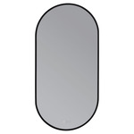 Pildora Color-Select LED Mirror - Matte Black / Mirror