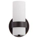 Sojourn Wall Sconce - Bronze / White