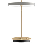 Asteria Move Portable Table Lamp - Brass / Nuance Mist / Nuance Mist