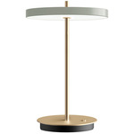 Asteria Move Portable Table Lamp - Brass / Nuance Olive / Nuance Olive