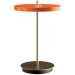 Asteria Move Portable Table Lamp - Brass / Nuance Orange / Nuance Orange