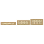 3 Trays for Storage Shelving - Oak