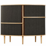 Audacious Highboard - Oak / Shadow