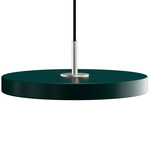 Asteria Pendant - Steel / Forest
