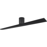 Plank Smart Hugger Ceiling Fan - Midnight Black / Midnight Black / Midnight Black