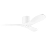 Maverick Smart Hugger Ceiling Fan - Matte White / Matte White / Matte White