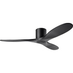 Maverick Smart Hugger Ceiling Fan - Midnight Black / Midnight Black / Midnight Black